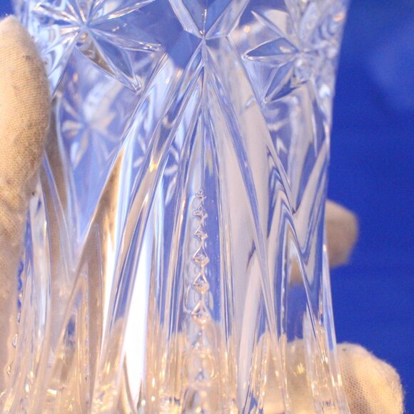 JG Durand of France Chrystal Vase - Vintage Lead Crystal from 90's - 6 3/4" Tall - Picture 4 of 9